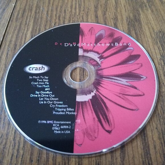 Dave Matthews Band-Crash CD Only(1996 BMG Entertainment) - Picture 1 of 2
